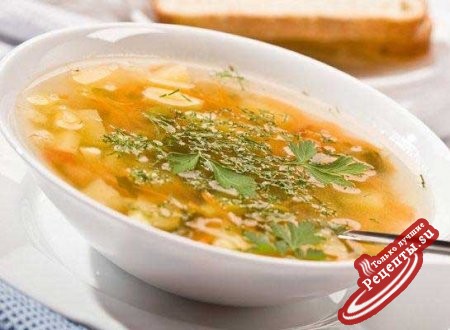 Рецепт суп с овощами