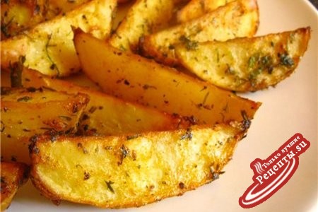 Рецепт картофель по-деревенски