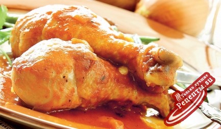 Рецепт курица в медовом соусе