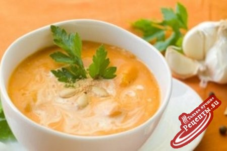 Рецепт крем-суп с томатами, сельдереем