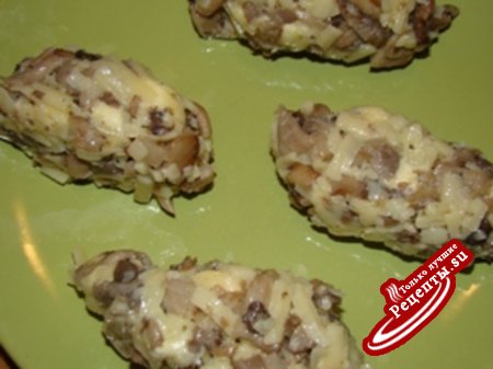 Кокон куриный с грибами