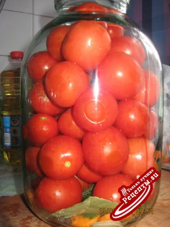 помидоры без уксуса!