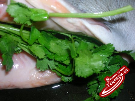 Карельская форель в тайском маринаде. Любителям рыбы!