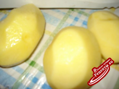 Картофель в микроволновке (гарнир)