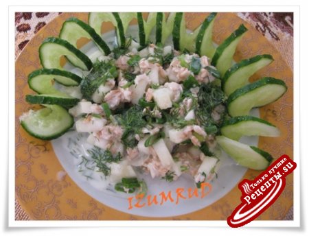 Салат с кабачком :)