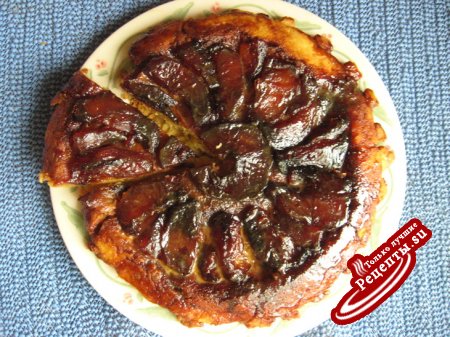 Tarte Tatin (перевернутый пирог с яблоками в карамели)