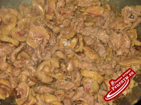 Английский пирог?? с говядиной и почками.