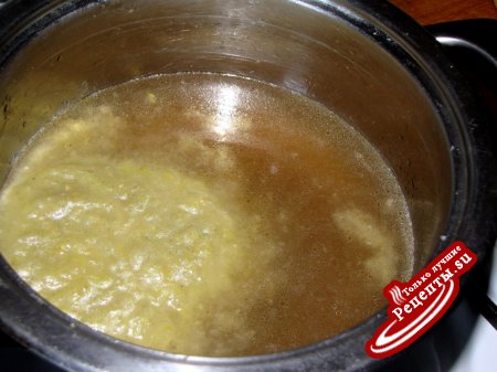 Суп-пюре из баклажанов
