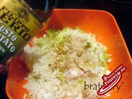 Салат из кольраби с рисом. СК-4