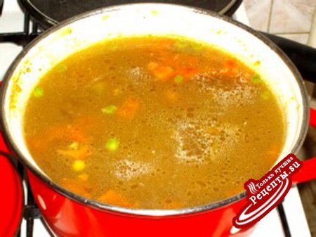 Суп с булгуром и цветной капустой