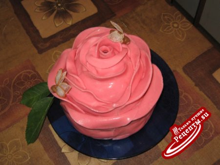 Торт "Роза" для всех участников дуэлей!