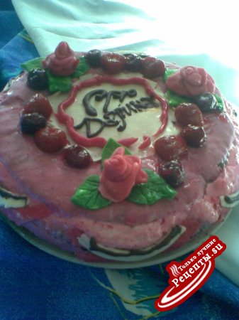 Торт именинный "Дарина"