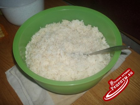 запеканка из риса и курицы