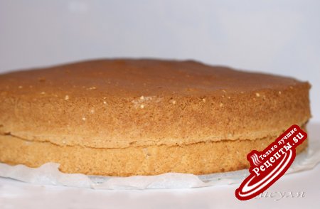 Торт "Миндально-персиковый блюз"