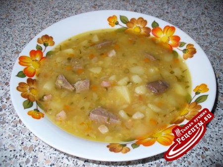 Чечевичный суп ( мой вариант )