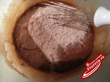 Американские Cinnamon-Brownis с кремом Frosting