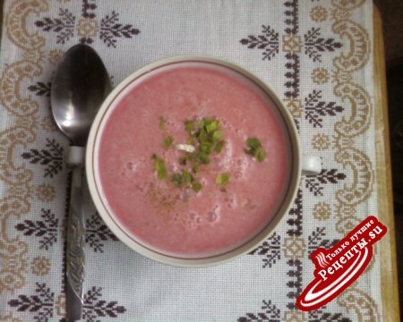 польский борщ с ушками