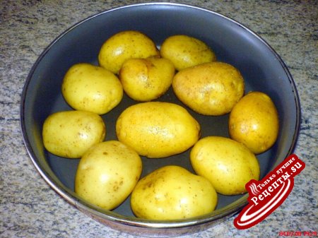 Картофель молодой, запеченный в сковороде и даже слегка подгоревший + ВИДЕОБОНУСЫ!