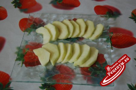 курица в яблоках
