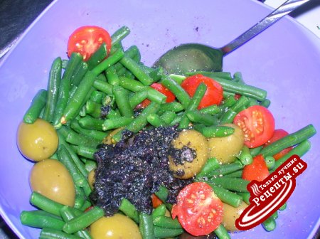 Карп с овощами в базиликовом соусе