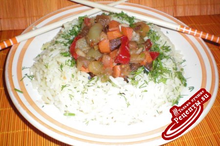 Рис с овощами (бюджетный вариант)