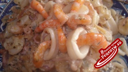 Салат из морепродуктов "ПО-СОВЕЦКИ", ой, конечно, по-советски