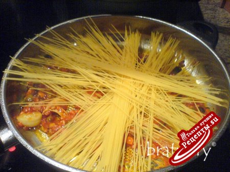 Паста (спагетти, спагеттини) без варки