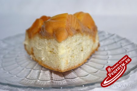 Пирог с абрикосовым муссом