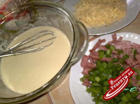 Закусочный пай на ланч