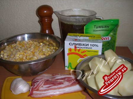 кукурузно-картофельный чаудер