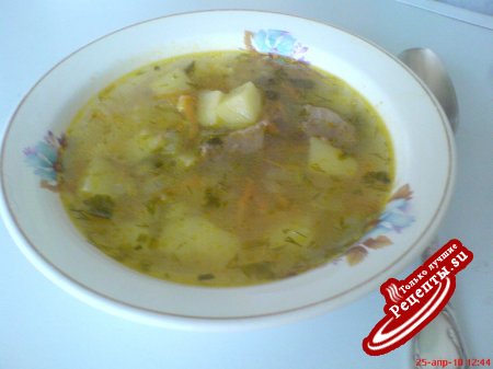 Суп "Русский" картофельно-перловый