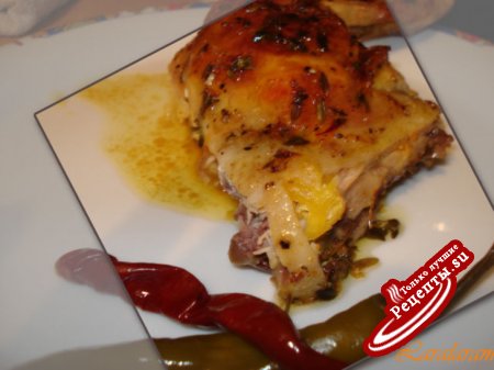 Птичка в оранжевом наряде (курица, индюшка) - празничное блюдо и не только...