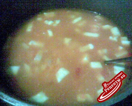 Кабачковый суп для привереды