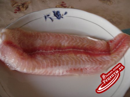 Рыба теляпия с кабачками в микроволновке