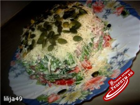Салат "Купальская ночь"