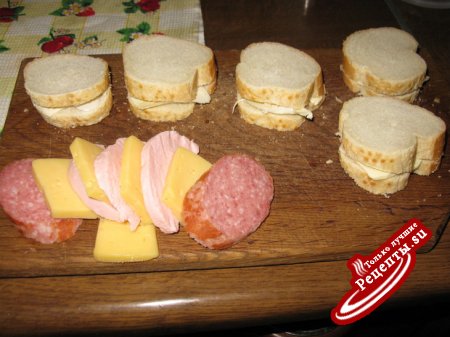 Горячие бутерброды-кармашки