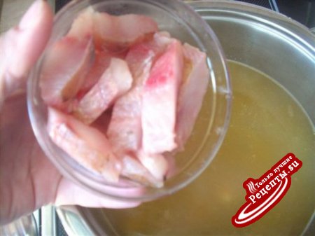 Суп с морепродуктами сливочный "Средиземноморский"