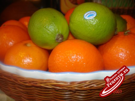 Утка с апельсинами и лимоном