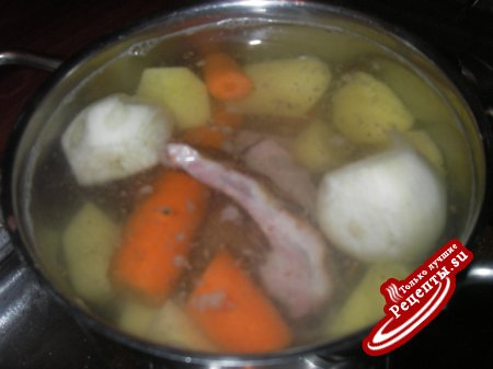 Острый суп-пюре для наступающих холодов