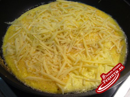 Сырный омлет (завтрак для двоих)