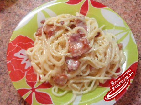 Спагетти "Карбонара"