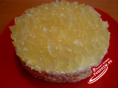 Салат-торт «АНТАРКТИДА»