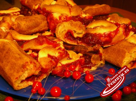 Пирог "Клюквенная сказка"