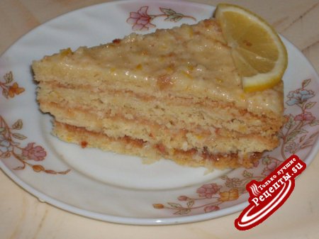 Торт "Лимонник" (дамский, поздравительный)
