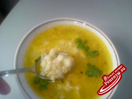 Суп "Затирка"-для тех, кому надоели традиционные супы.