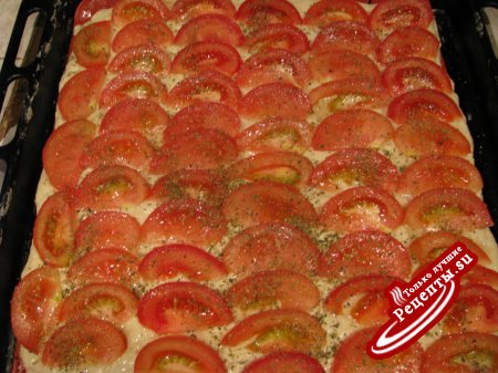 ФОККАЧА С ПОМИДОРАМИ