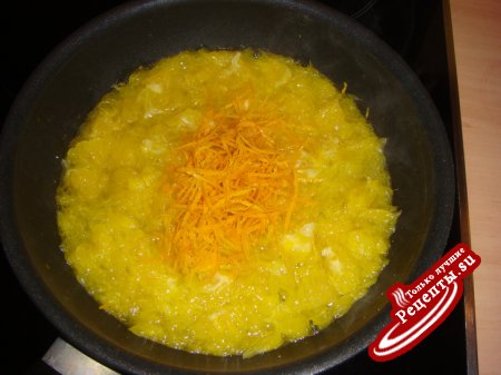 пряный апельсиновый пирог с фисташками