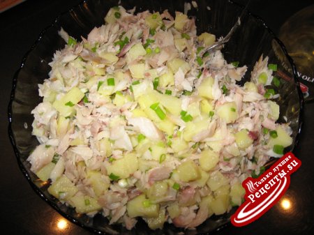 Салат " Рыбка"