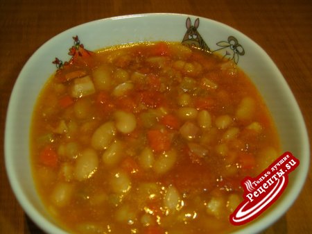 Фасолевый суп (вариант)
