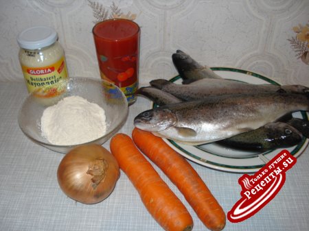 Рыба в томате(вариант)